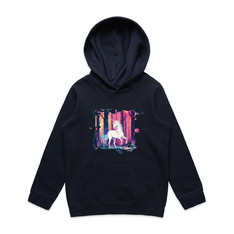 Unicorn AS Colour Youth Supply Hood Ogo Merch
