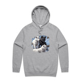 Three Wolves AS Colour - Supply Hood Ogo Merch