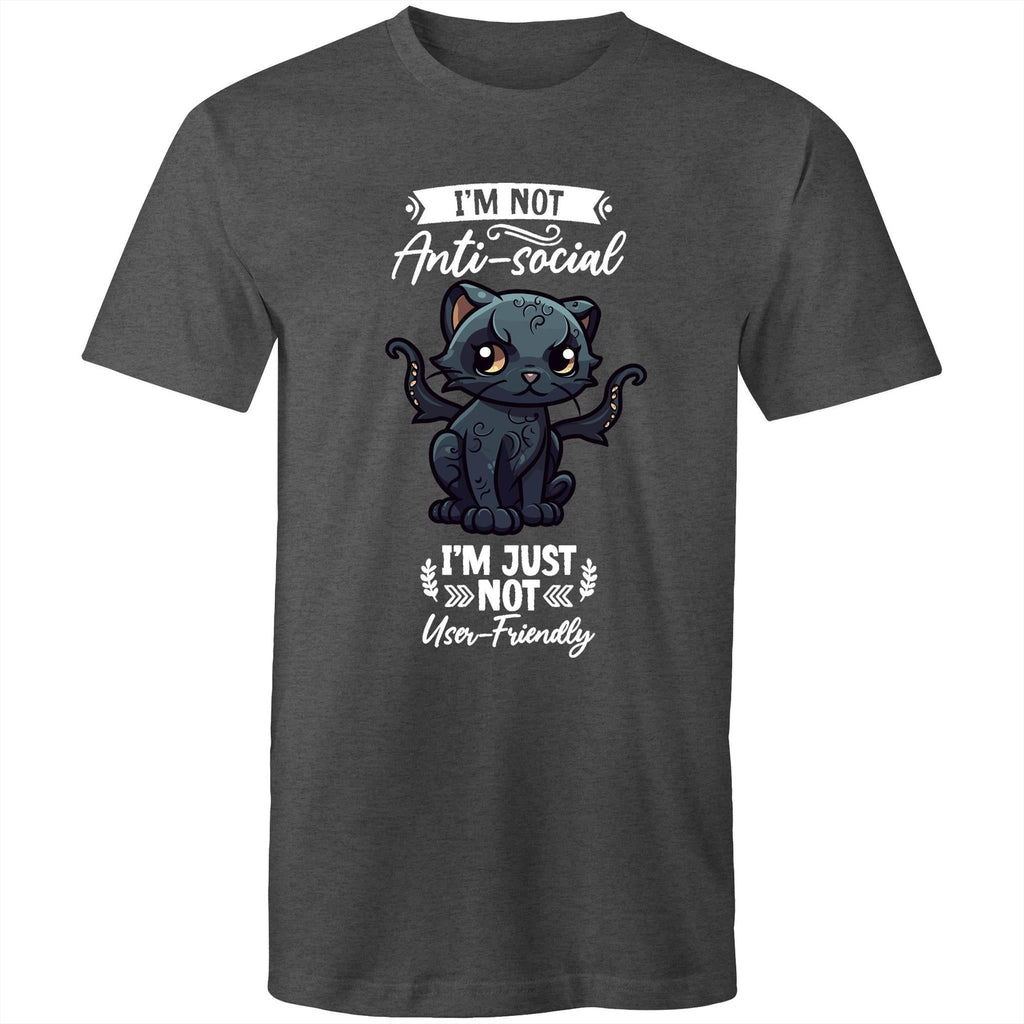 Antisocial Cat Monster AS Colour Staple - Mens T-Shirt Ogo Merch