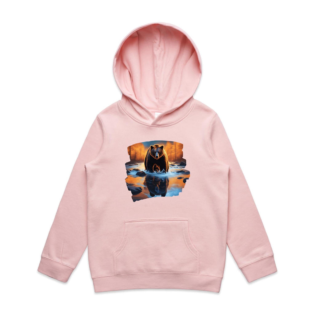 Water Bear AS Colour - Youth Supply Hood Ogo Merch