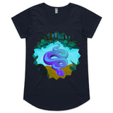 River Snake AS Colour Mali Womens Scoop Neck TShirt Ogo Merch