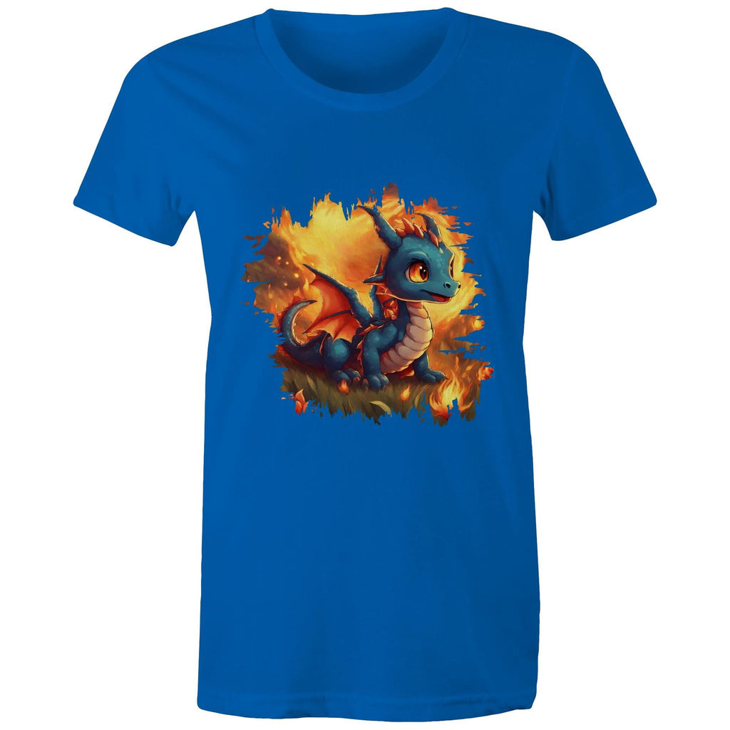 Baby Dragon AS Colour - Women's Maple Tee Ogo Merch
