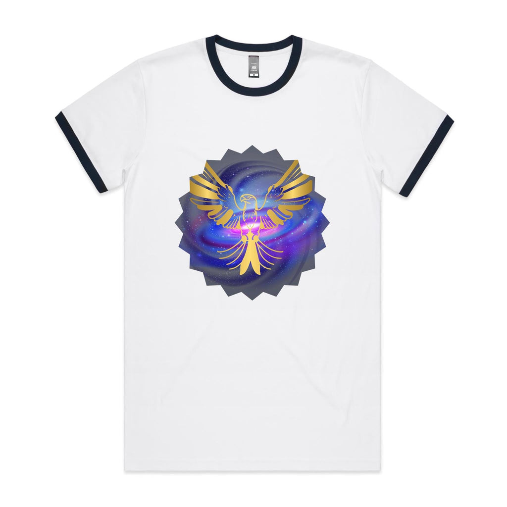 Gold Eagle AS Colour Staple Ringer Tee Ogo Merch