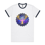 Gold Eagle AS Colour Staple Ringer Tee Ogo Merch