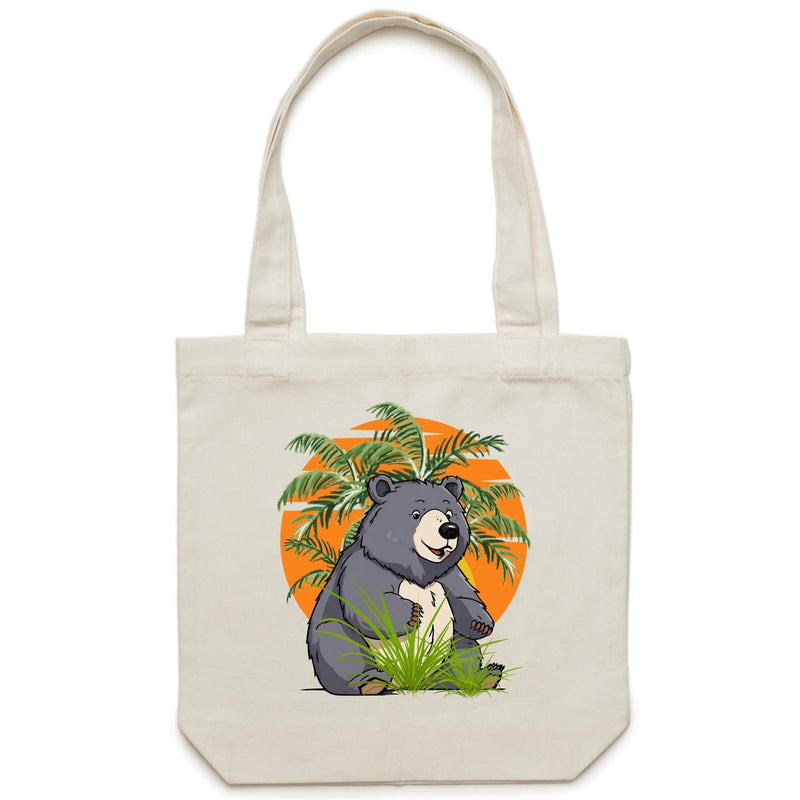 Bear AS Colour - Carrie - Canvas Tote Bag Ogo Merch