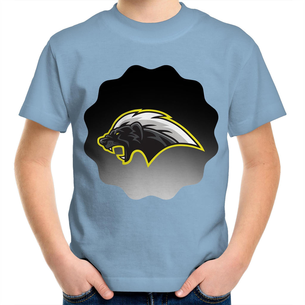 Honey Badger AS Colour Kids Youth TShirt Ogo Merch