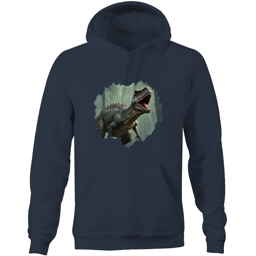T Rex AS Colour Stencil Pocket Hoodie Sweatshirt Ogo Merch