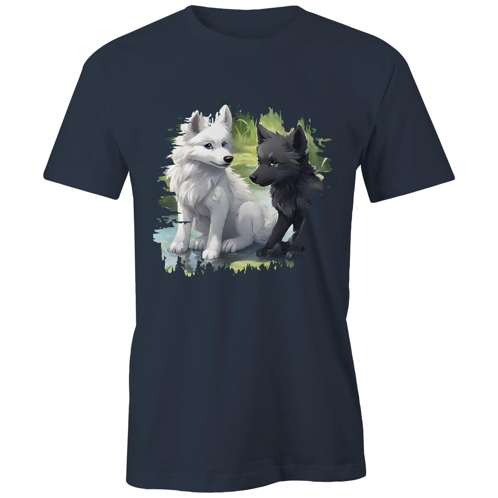 Two Wolves AS Colour - Classic Tee Ogo Merch
