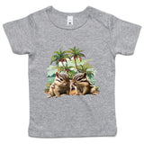 Beach Chipmunks AS Colour - Infant Wee Tee Ogo Merch