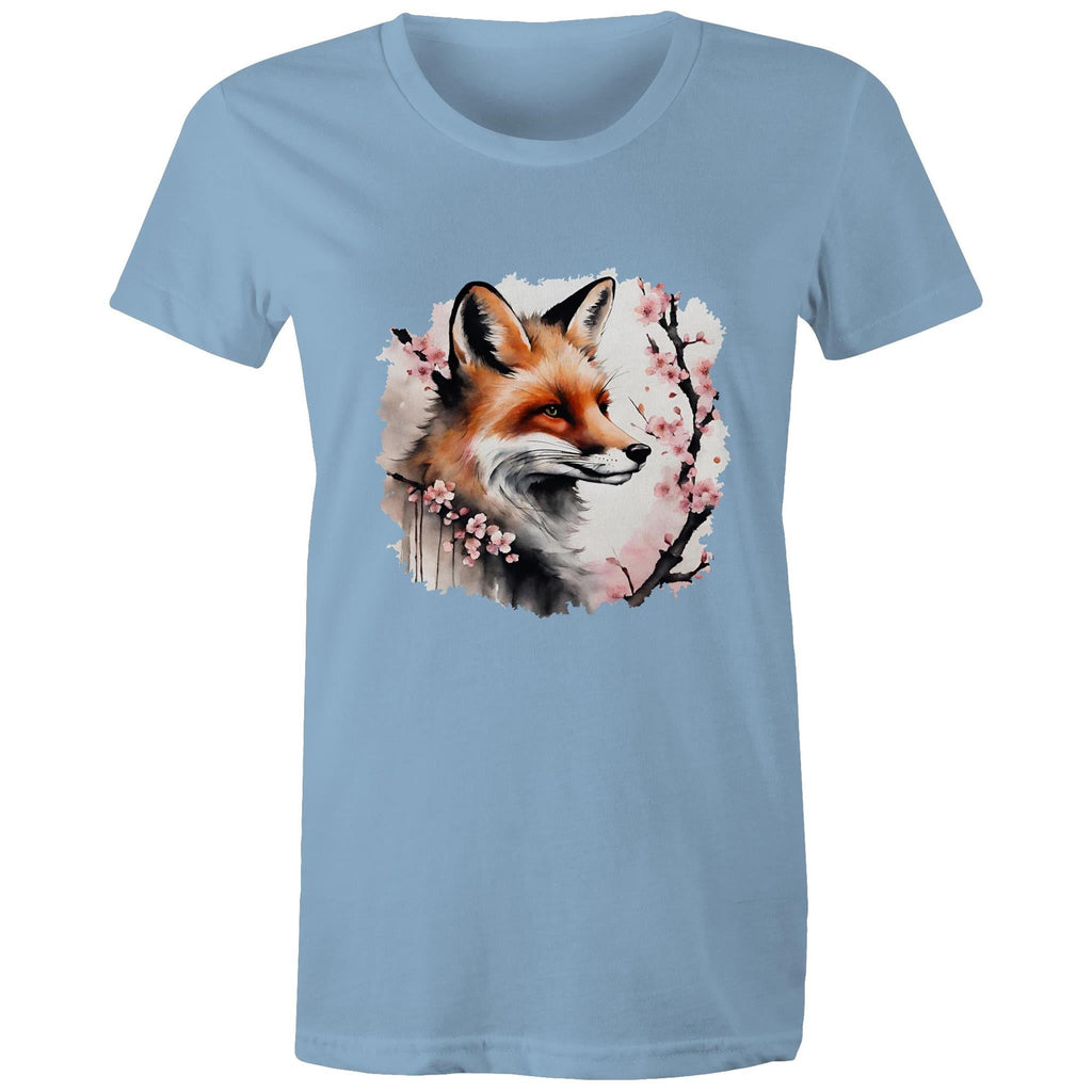Fox and Tree AS Colour - Women's Maple Tee Ogo Merch