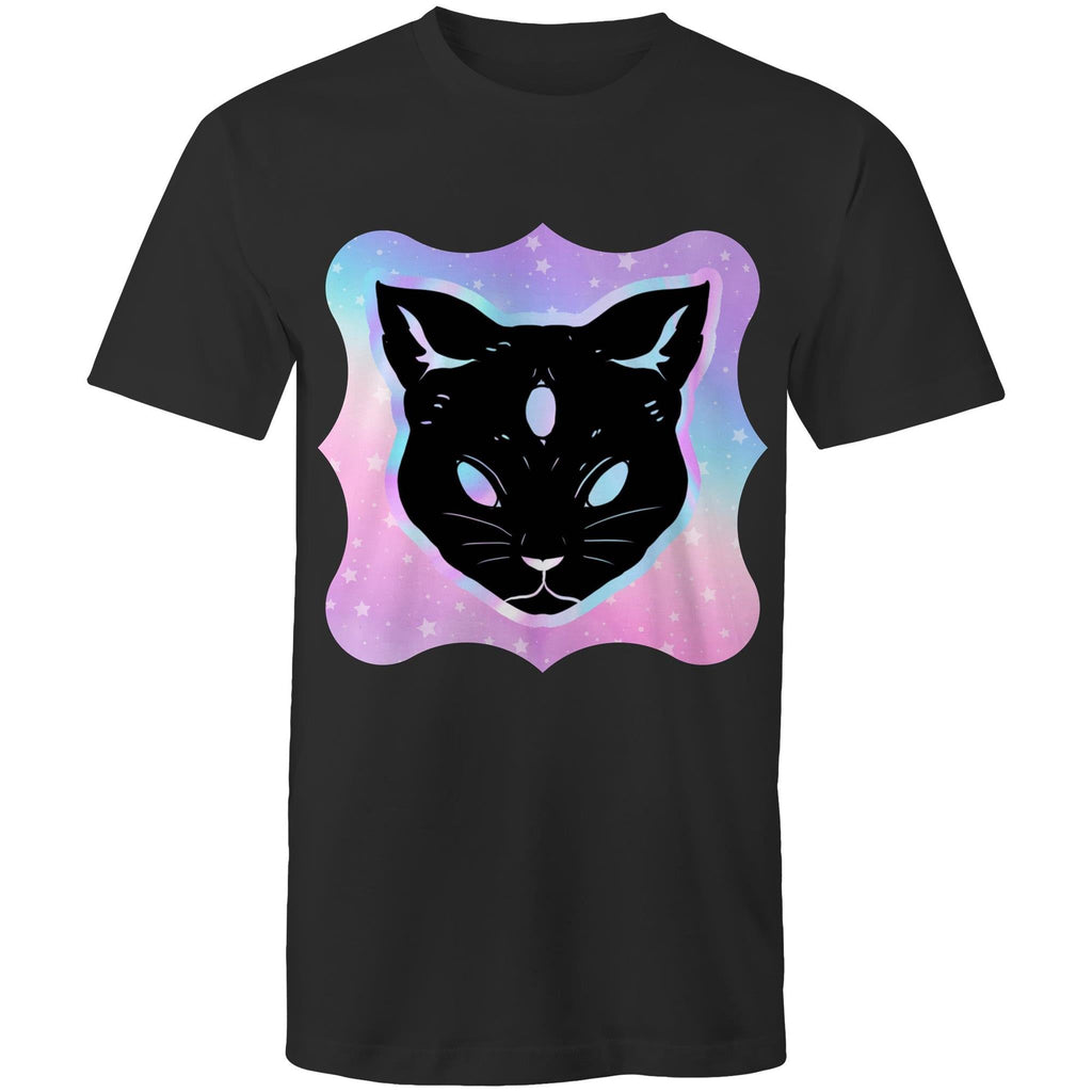 Psychic Cat AS Colour Staple Mens TShirt Ogo Merch