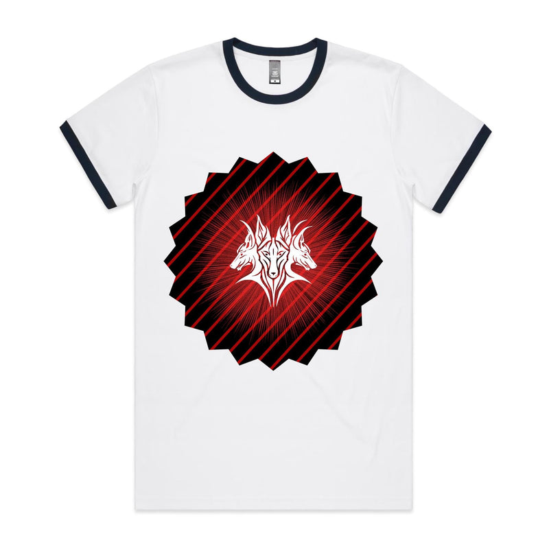 Glowing Cerberus AS Colour Staple Ringer Tee Ogo Merch