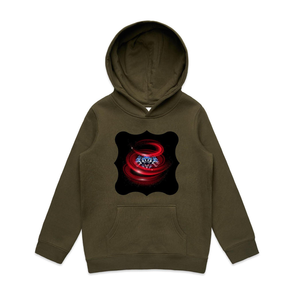 Cerberus Swirl AS Colour Youth Supply Hood Ogo Merch