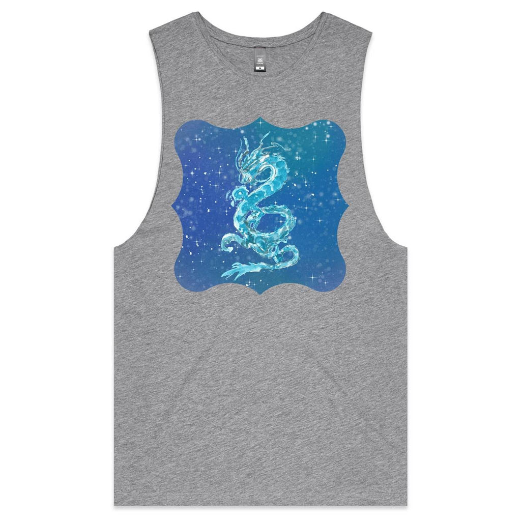 Blue Dragon Tank Top Ogo Merch