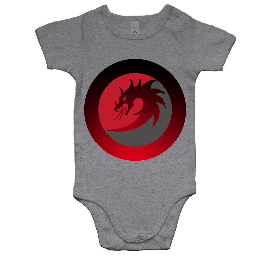Dragon Shadow AS Colour Mini Me Baby Onesie Romper Ogo Merch