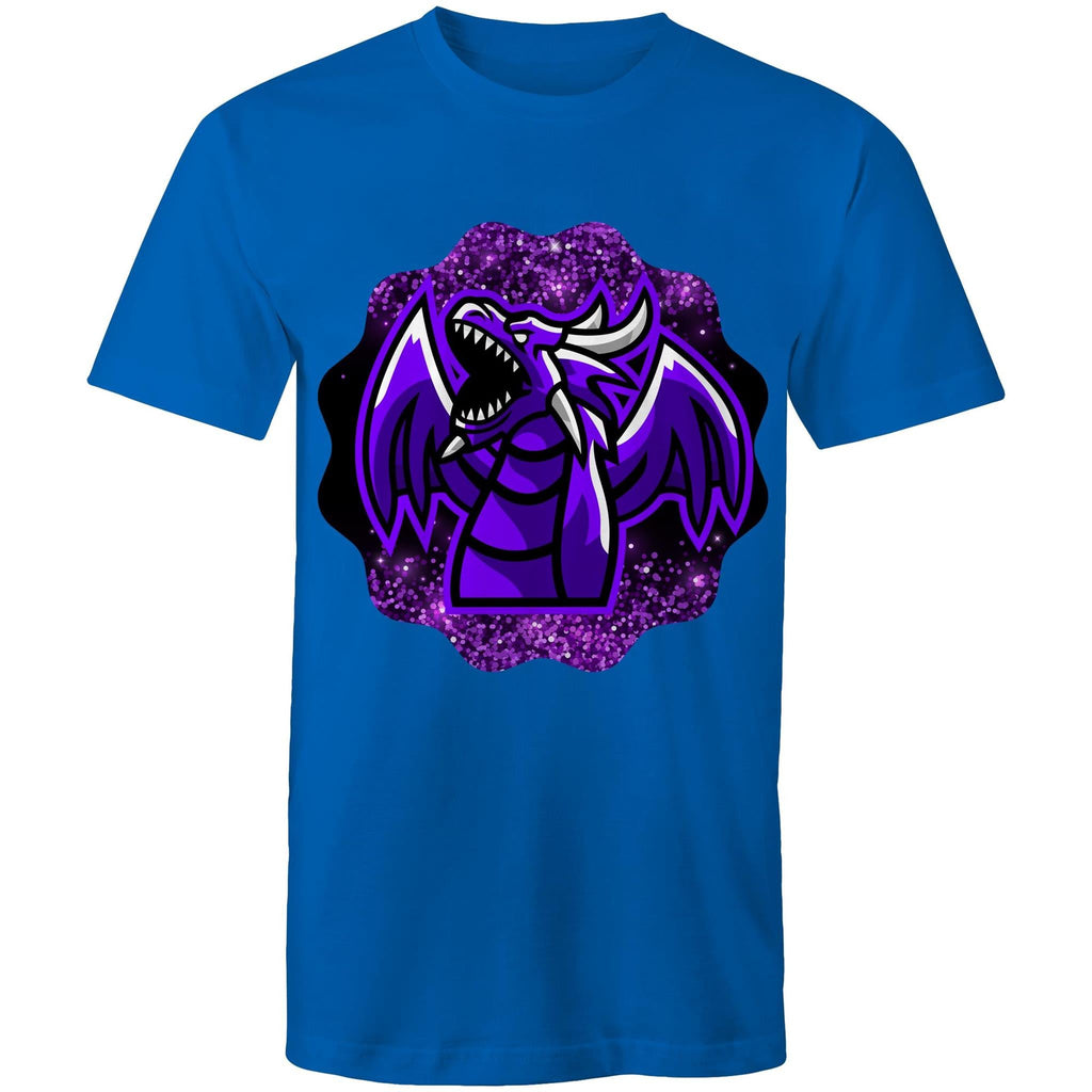 Shining Purple Dragon AS Colour Staple Mens TShirt Ogo Merch