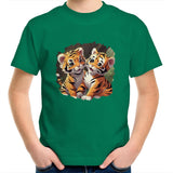 Baby Tigers AS Colour Kids Youth T-Shirt Ogo Merch