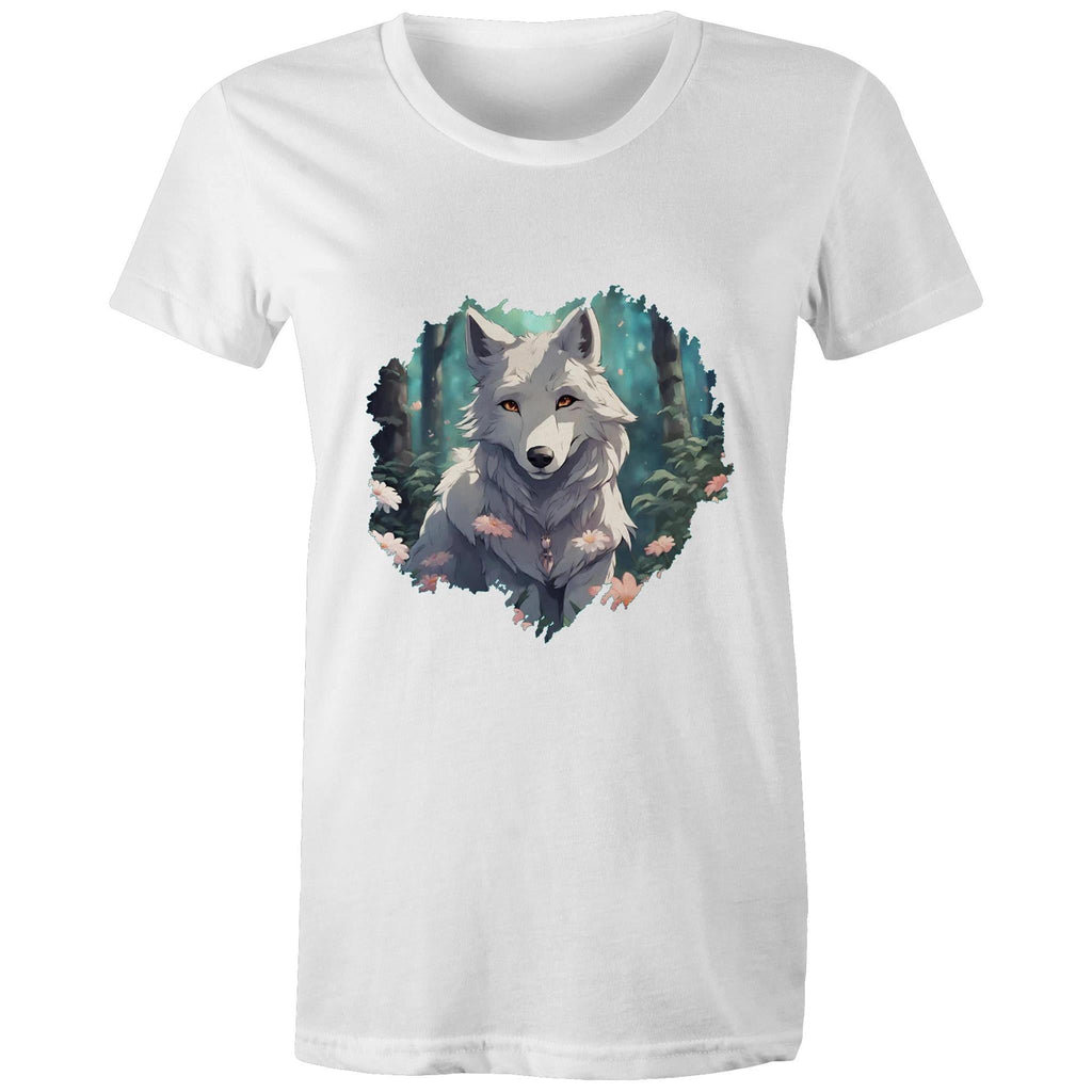 Wolf AS Colour - Women's Maple Tee Ogo Merch