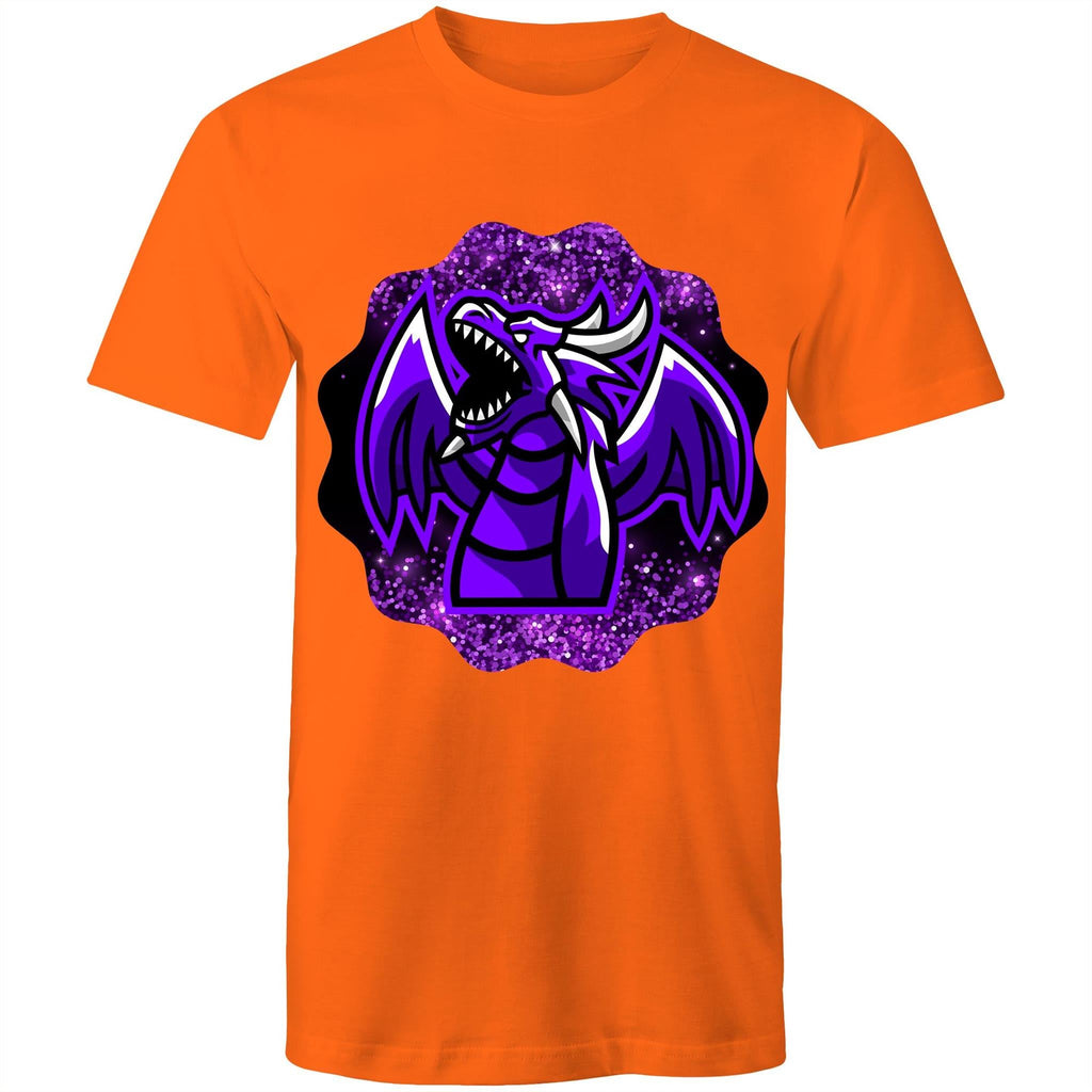 Shining Purple Dragon AS Colour Staple Mens TShirt Ogo Merch