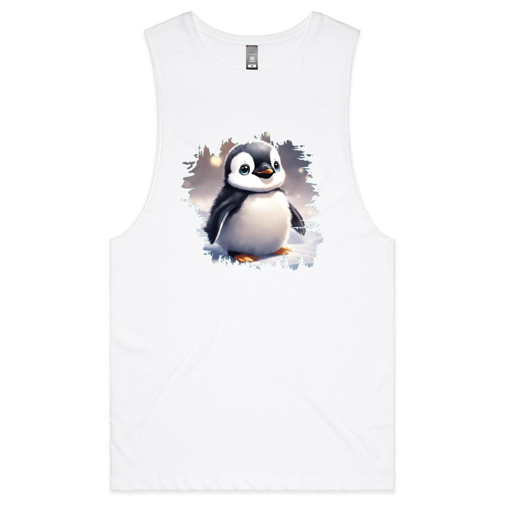 Penguin AS Colour Barnard Mens Tank Top Tee Ogo Merch