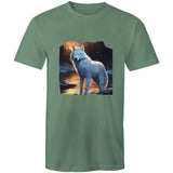 White Wolf AS Colour Staple - Mens T-Shirt Ogo Merch