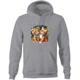 Baby Tigers AS Colour Stencil - Pocket Hoodie Sweatshirt Ogo Merch