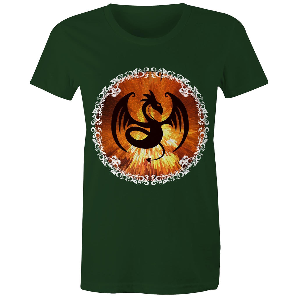 Volcanic Dragon AS Colour Women's Maple Tee Ogo Merch