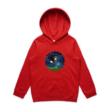 Lightning Eagle AS Colour - Youth Supply Hood Ogo Merch