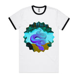 River Snake AS Colour Staple Ringer Tee Ogo Merch