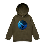 Plesiosaur AS Colour Youth Supply Hood Ogo Merch