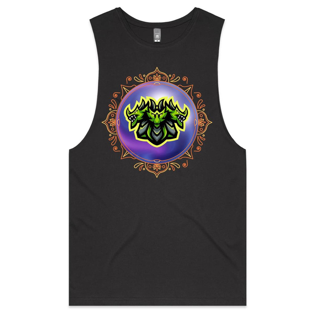 Green Hydra AS Colour Barnard Mens Tank Top Tee Ogo Merch