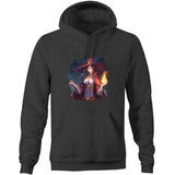 Witch AS Colour Stencil - Pocket Hoodie Sweatshirt Ogo Merch