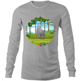 Hippogriff AS Colour Base Mens Long Sleeve TShirt Ogo Merch