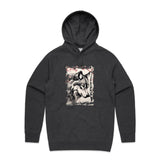 Wolf and Flowers AS Colour Supply Hood Ogo Merch