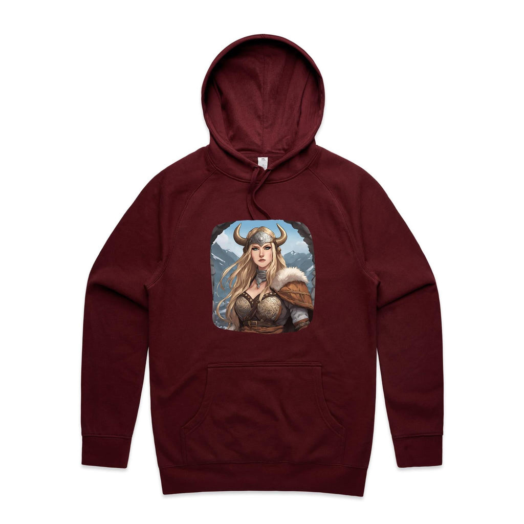 Viking Girl AS Colour - Supply Hood Ogo Merch