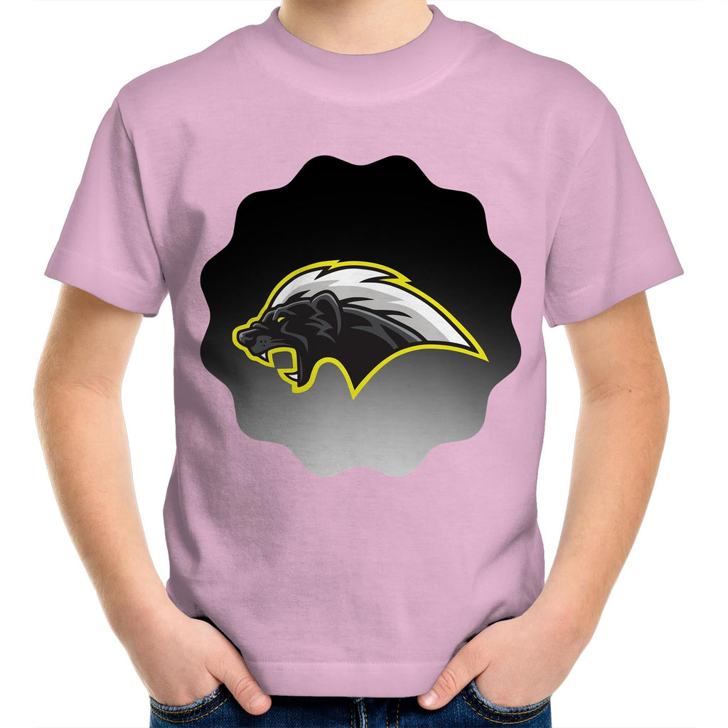 Honey Badger AS Colour Kids Youth TShirt Ogo Merch