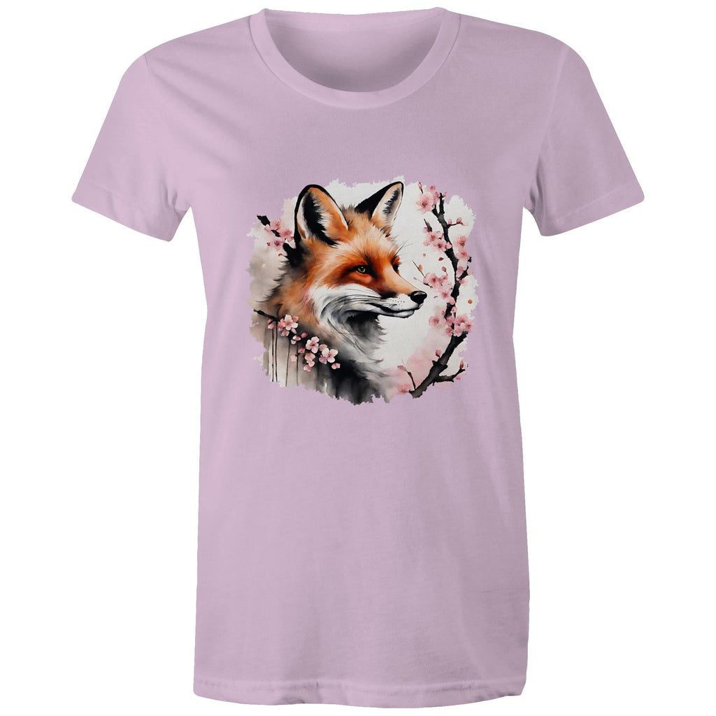 Fox and Tree AS Colour - Women's Maple Tee Ogo Merch