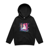 Unicorn AS Colour Youth Supply Hood Ogo Merch