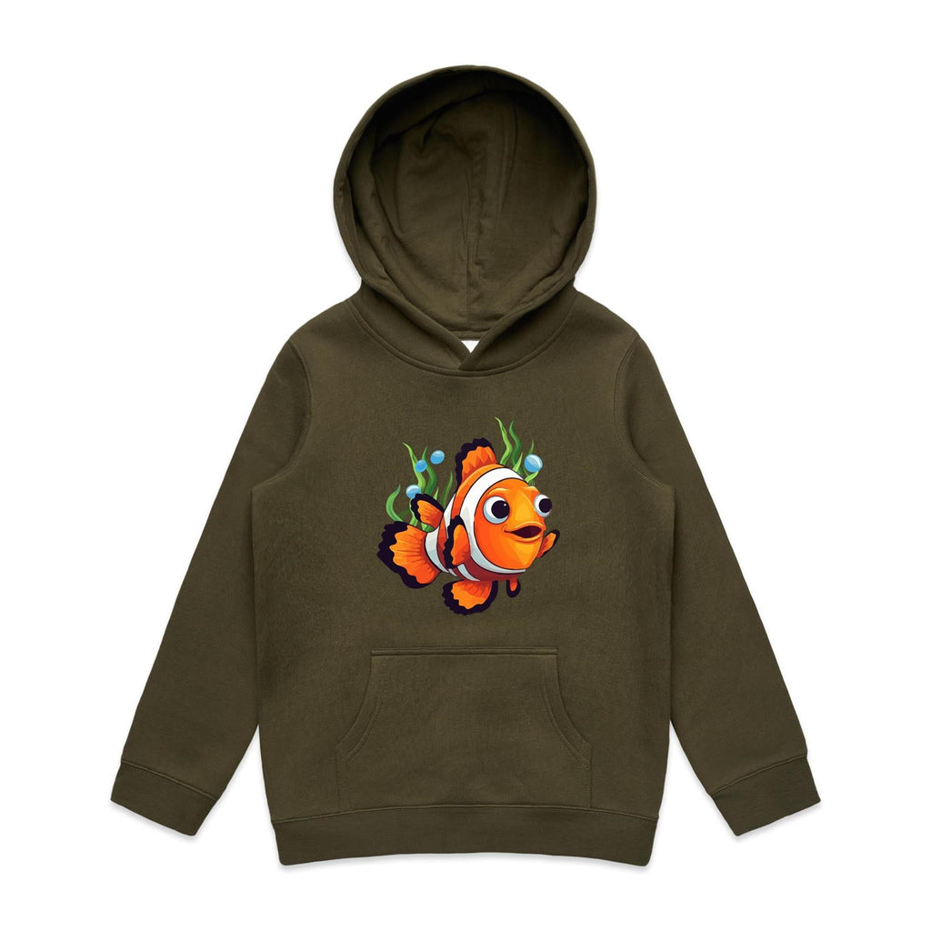 Clown Fish AS Colour - Youth Supply Hood Ogo Merch