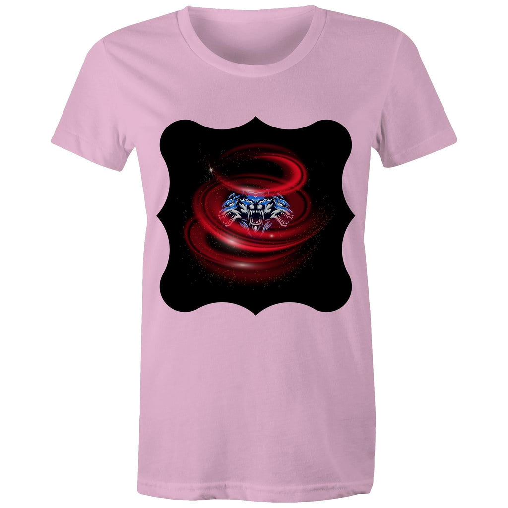 Cerberus Swirl AS Colour Women's Maple Tee Ogo Merch