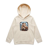 Viking Girl AS Colour - Youth Supply Hood Ogo Merch