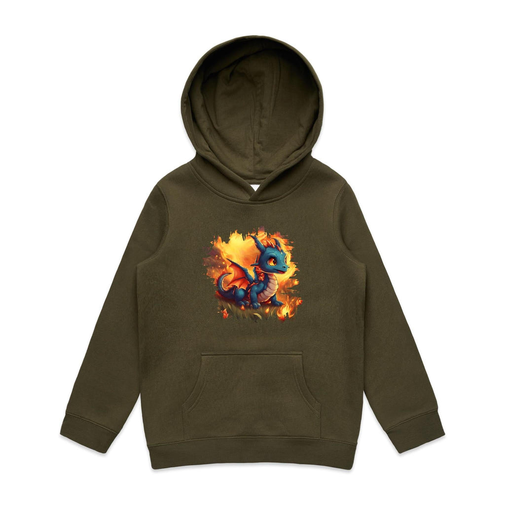 Baby Dragon AS Colour Youth Supply Hood Ogo Merch