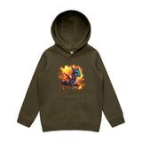 Baby Dragon AS Colour Youth Supply Hood Ogo Merch