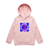 Eagle in Swirl AS Colour - Youth Supply Hood Ogo Merch