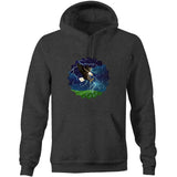 Lightning Eagle AS Colour Stencil - Pocket Hoodie Sweatshirt Ogo Merch