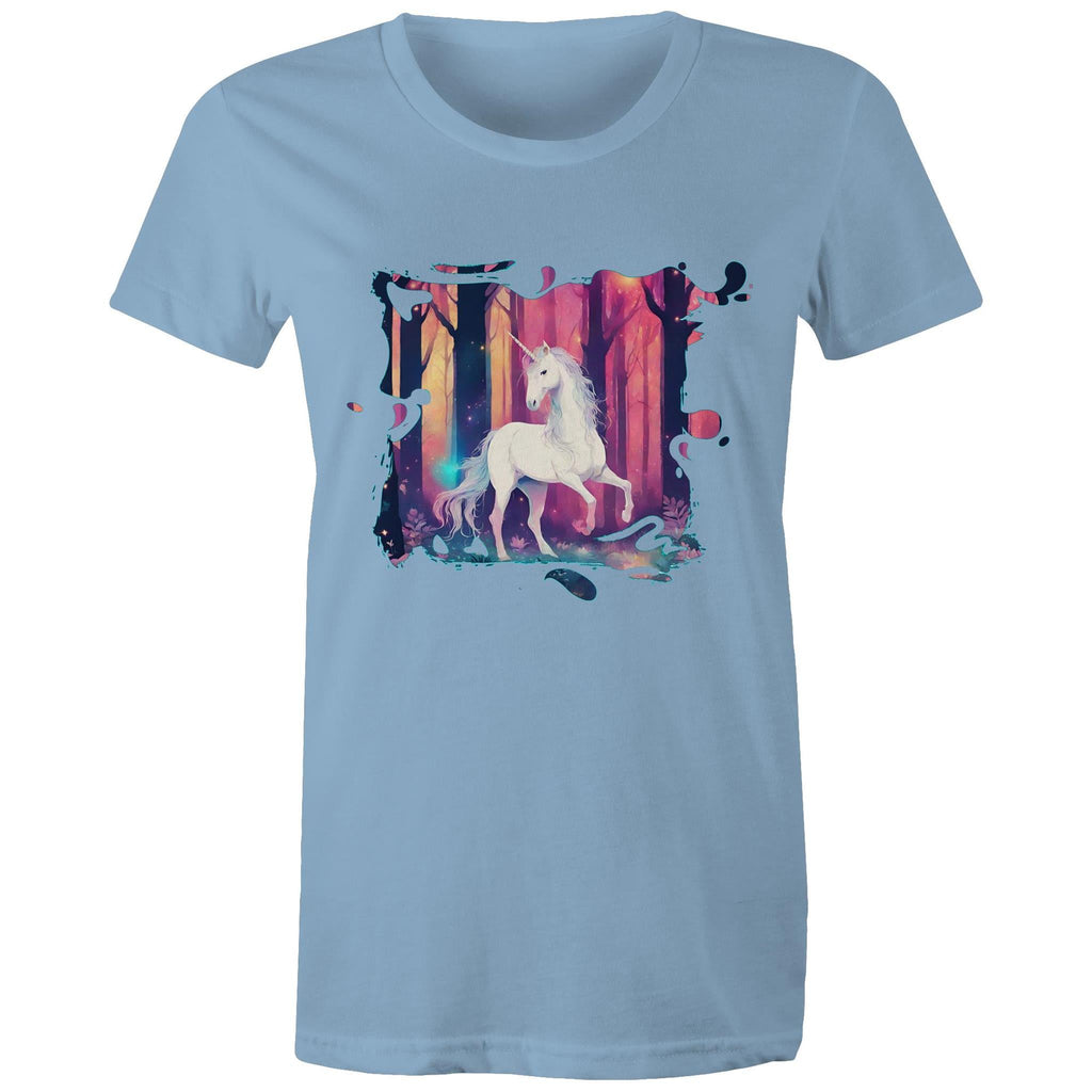 Unicorn AS Colour - Women's Maple Tee Ogo Merch