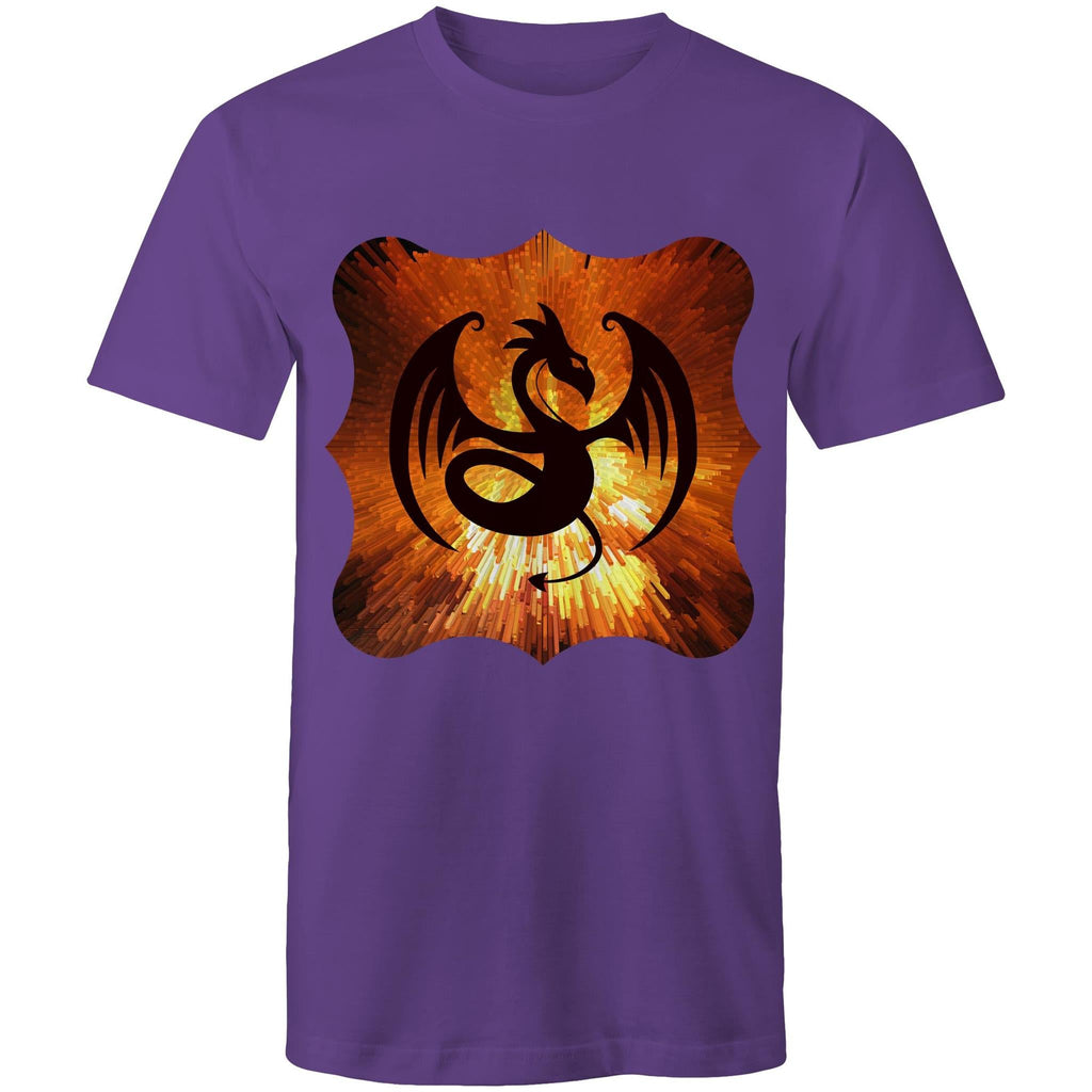 Volcanic Dragon AS Colour Staple Mens TShirt Ogo Merch
