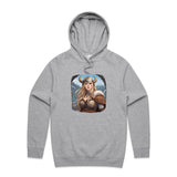 Viking Girl AS Colour - Supply Hood Ogo Merch