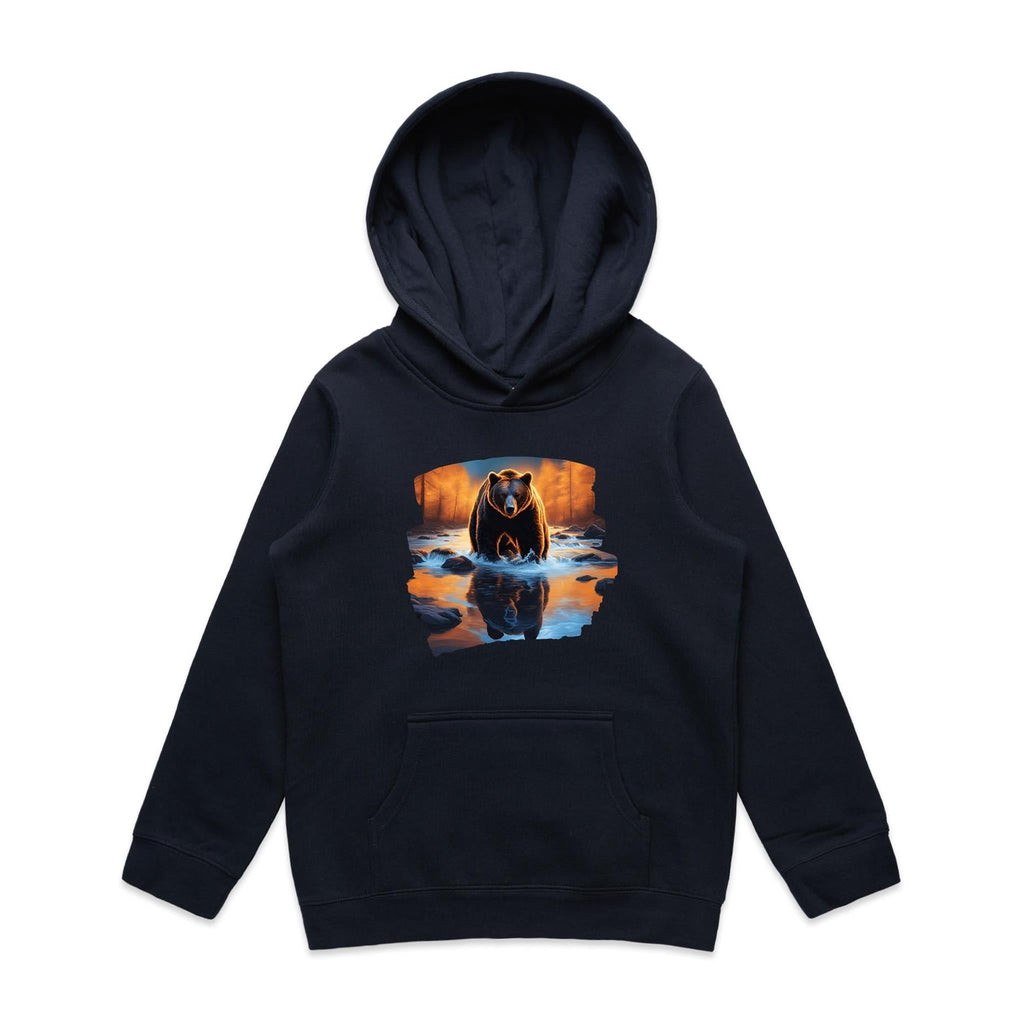 Water Bear AS Colour - Youth Supply Hood Ogo Merch