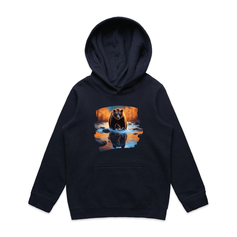 Water Bear AS Colour - Youth Supply Hood Ogo Merch